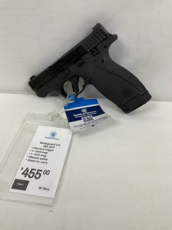 Smith and Wesson Bodyguard 2.0 380ACP NEW