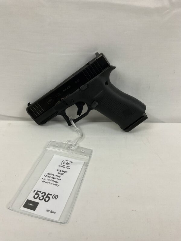 Glock 43X MOS 9MM NEW